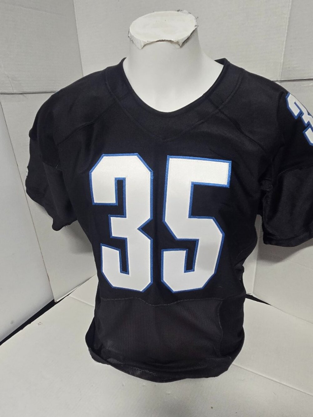 SSP Pro 52 Football Practice Jersey #35 Black Adult Made in Canada | Size Pro 52 - Picture 2 of 15